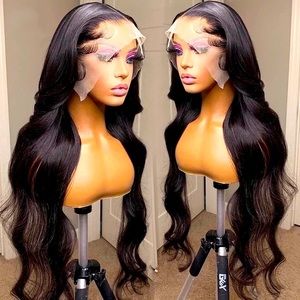 12’ Body wave lace human hair lace wig